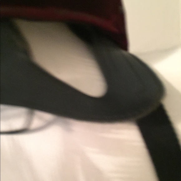 Vintage Essex Deluxe riding cap burgundy velvet 58 - Picture 8 of 11